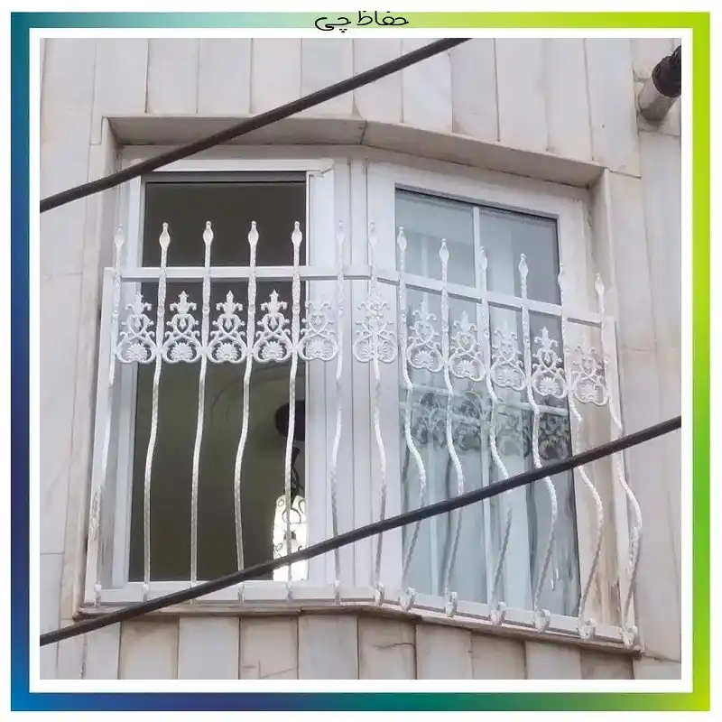 حفاظ پنجره نیزه ای برای طبقات پایین