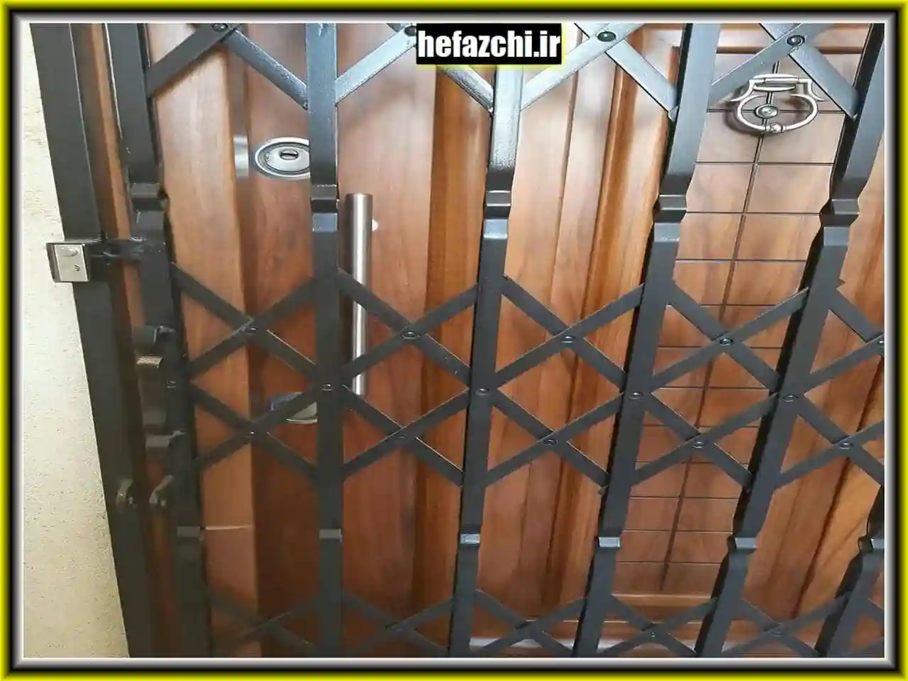 ساختار حفاظ درب ضد سرقت