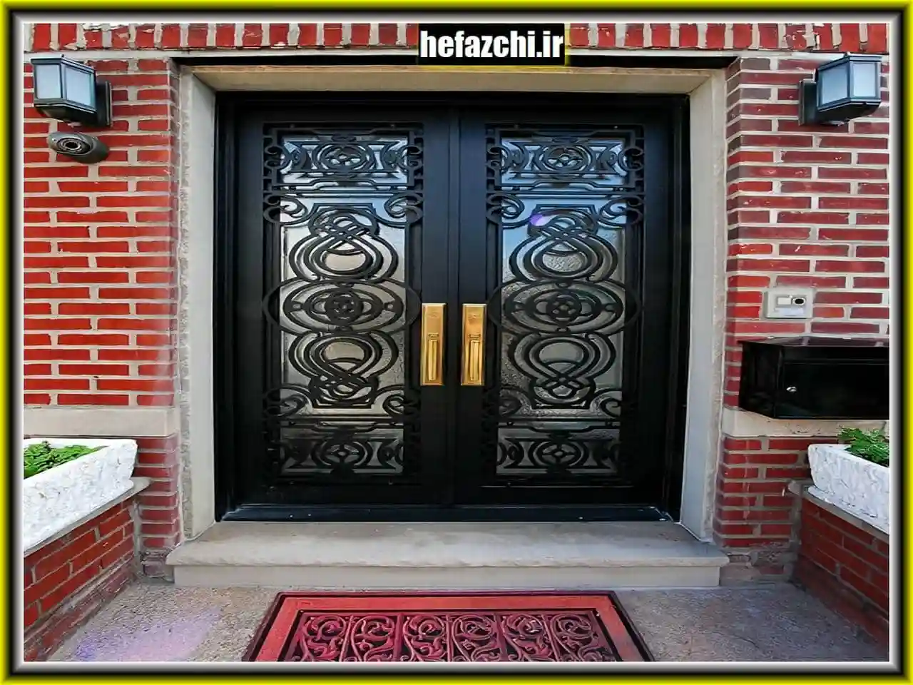 درب ورودی لاکچری انتخابی شیک برای هر خانه درب ورودی لاکچری انتخابی شیک برای هر خانه