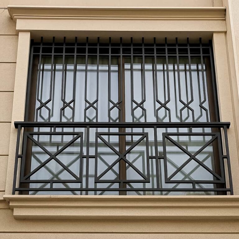 حفاظ پنجره مدل هندسی مدرن