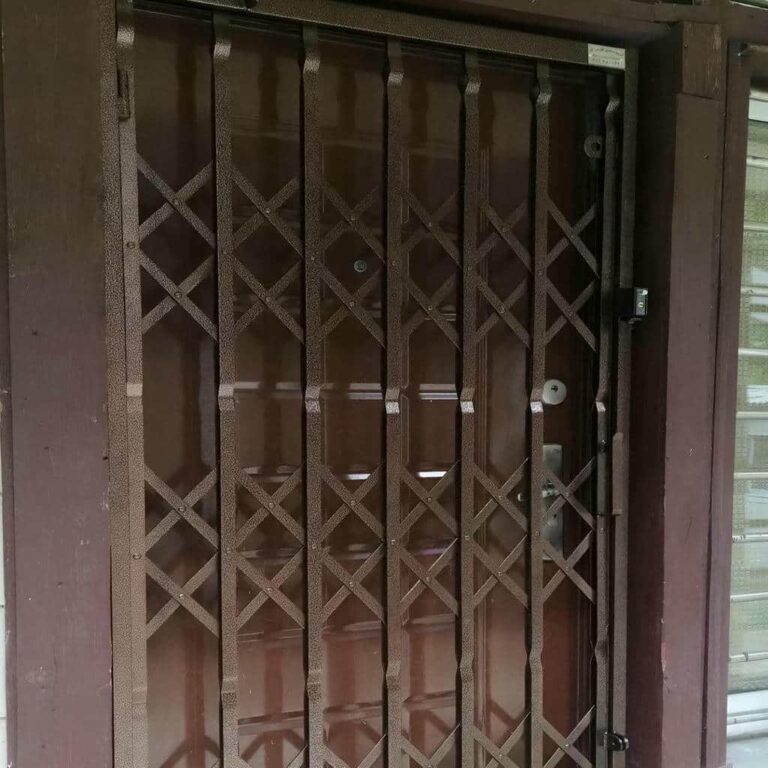 عکس و مشخصات درب حفاظ آکاردئونی