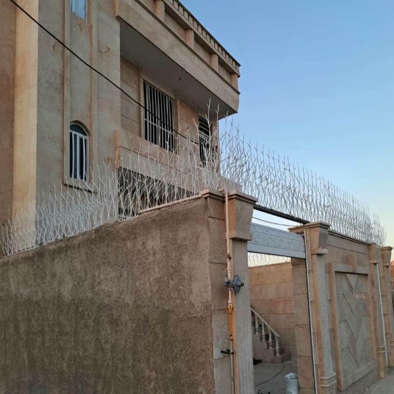 ساخت حفاظ شاخ گوزنی روی دیوار آپارتمانی و ویلا