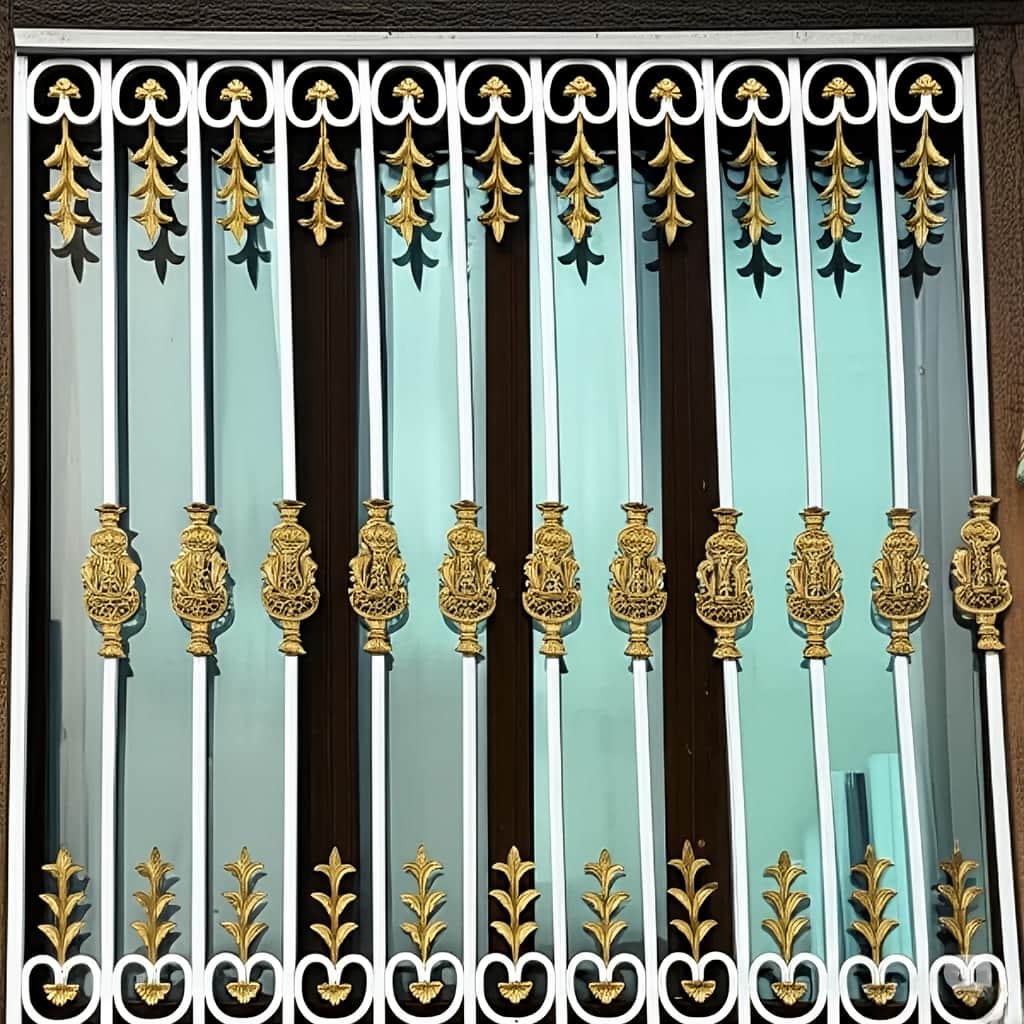 قیمت حفاظ پنجره مدل افشان