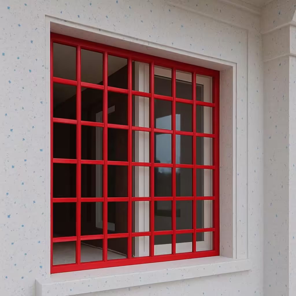 بررسی حفاظ پنجره مدل مربعی