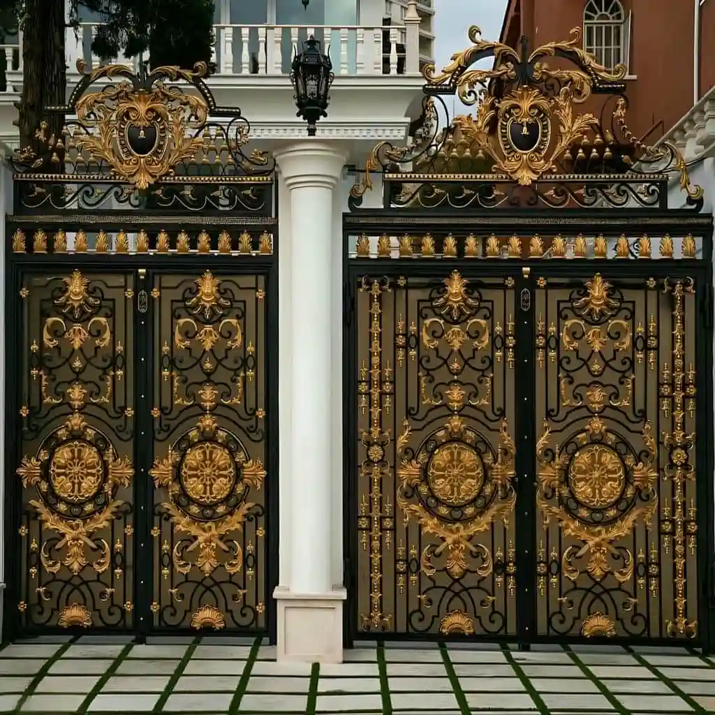 درب فلزی پارکینگ سفارشی