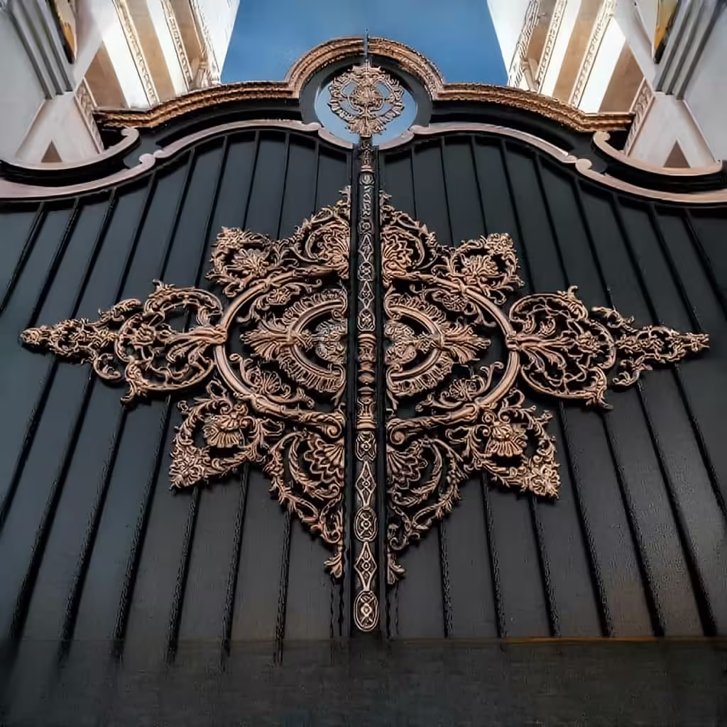 درب فرفورژه هنری