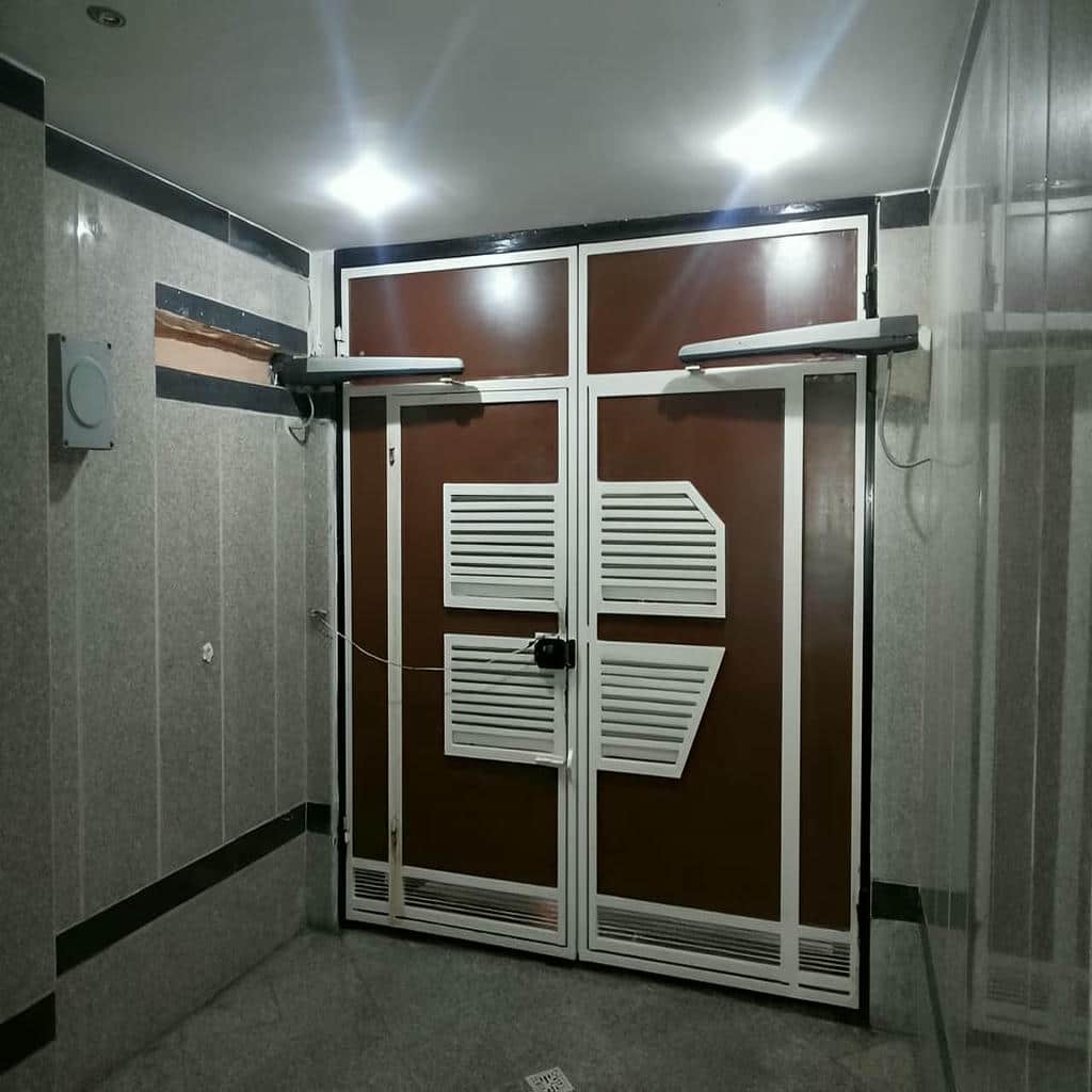 کارخانه جک برقی درب پارکینگ کم صدا در پردیس