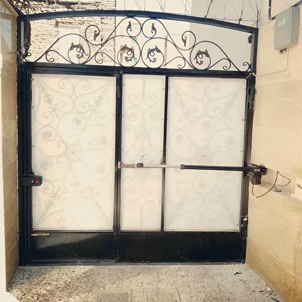 قیمت جک برقی درب پارکینگ پروژه صنعتی در اردبیل