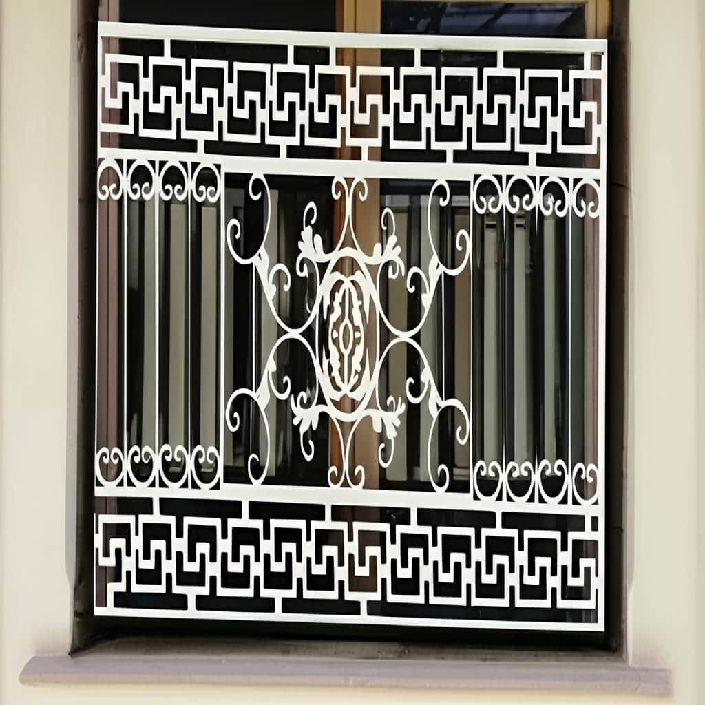 کارخانه حفاظ پنجره فلزی رنگ کوره ای در یزد
