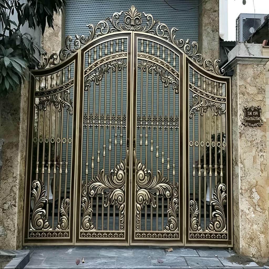 خرید درب حیاط آهنی مدرن در طالقان