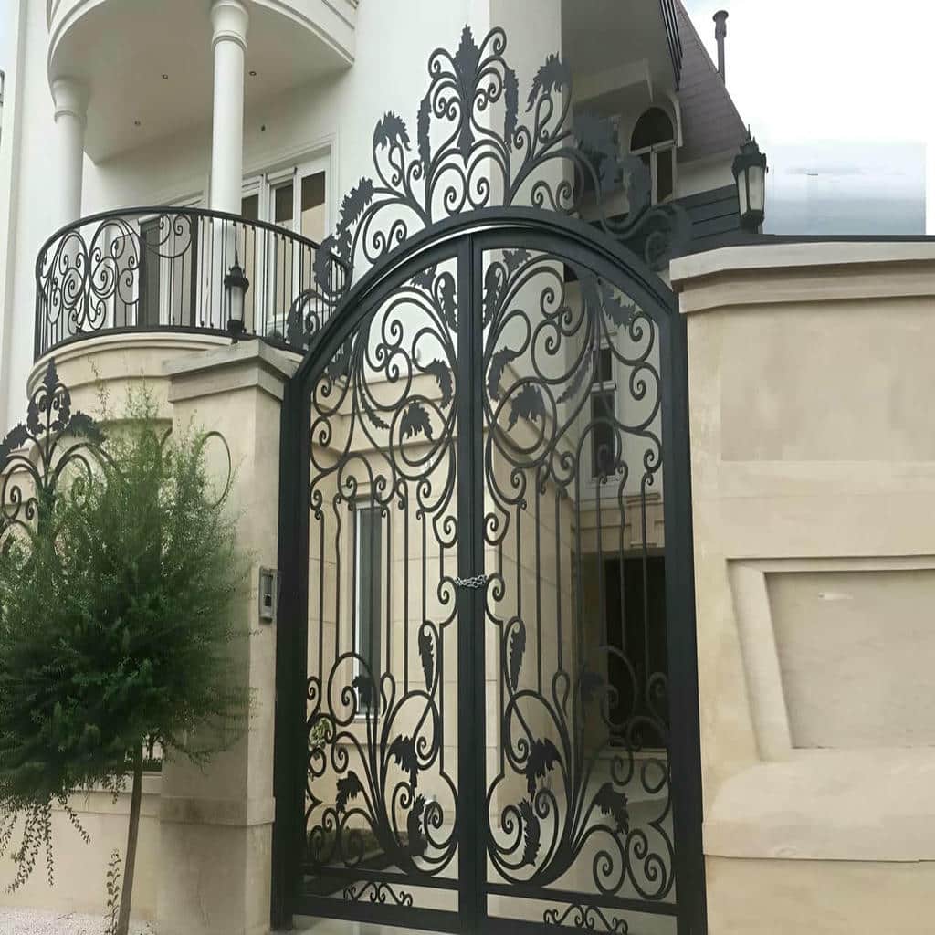 قیمت درب حیاط آهنی مدرن در سنندج