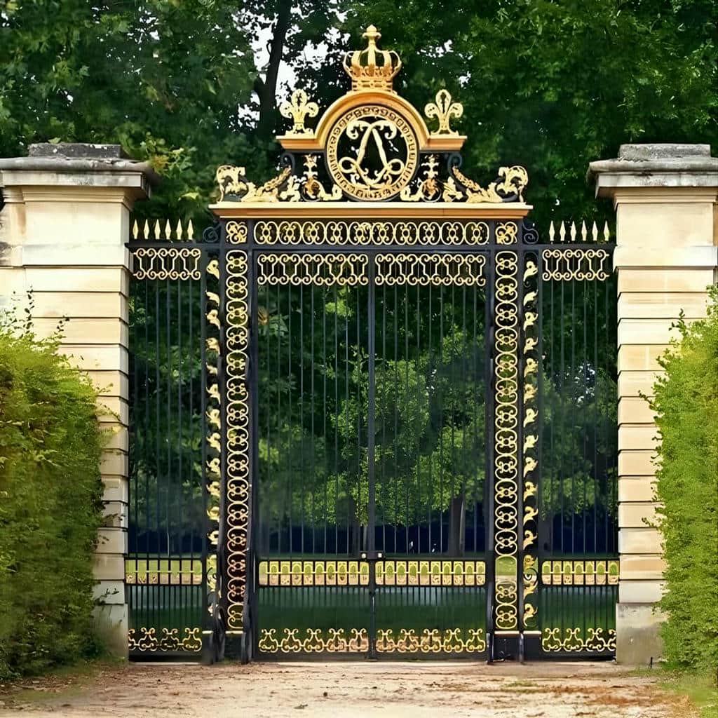 نصب درب حیاط آهنی پروفیل سنگین در شهریار