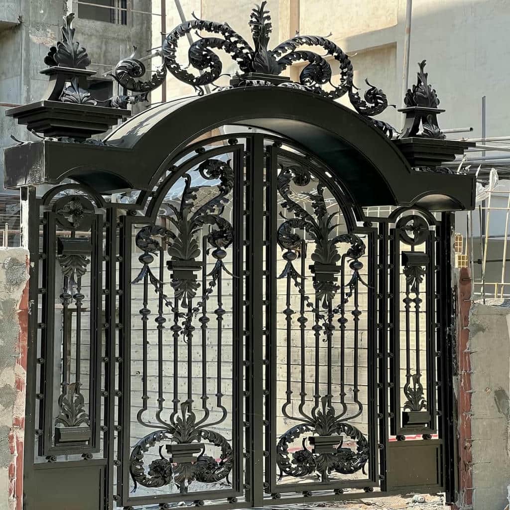 قیمت درب حیاط آهنی چهارچوب تقویت شده در اردبیل