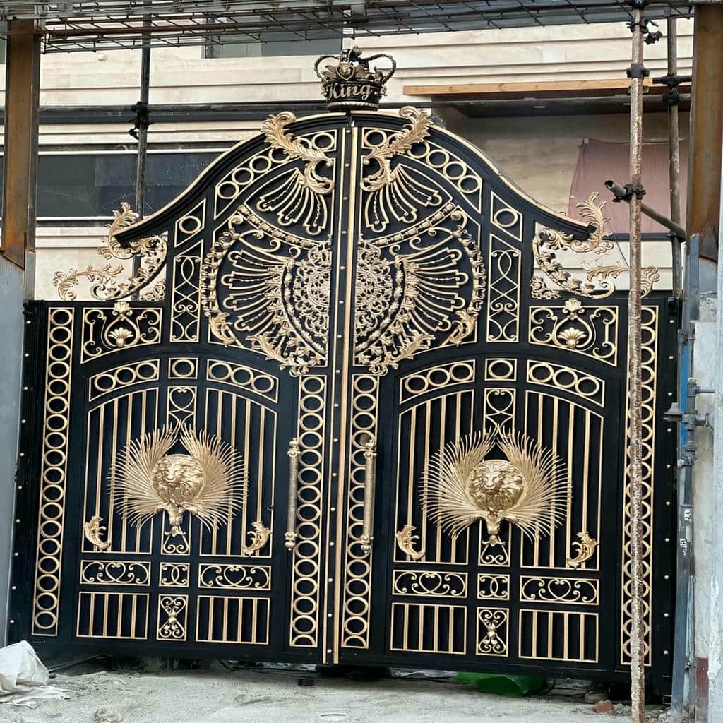 قیمت درب حیاط آهنی ویلایی در زاهدان