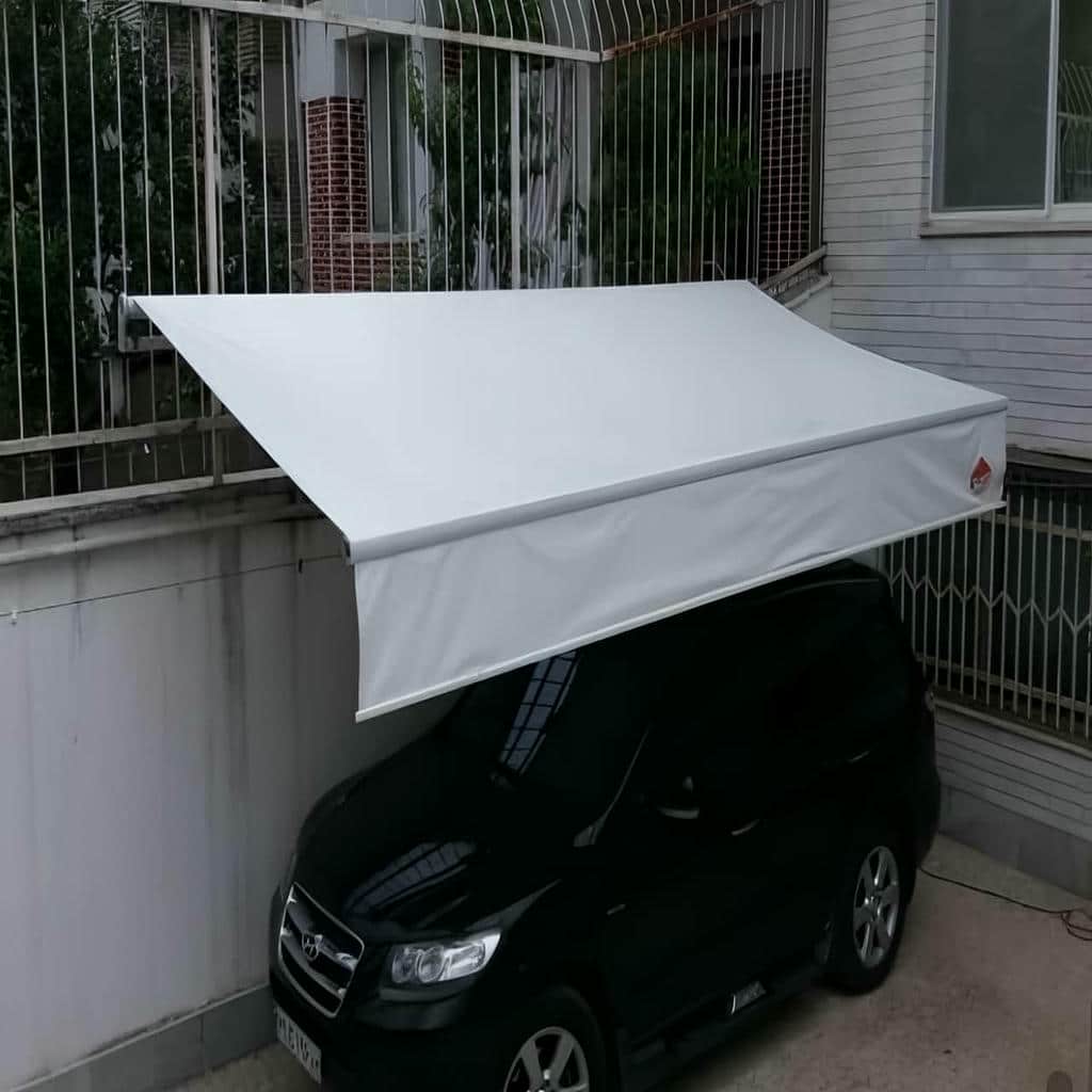کارخانه سایبان برقی اسکلت فلزی در فیروزکوه