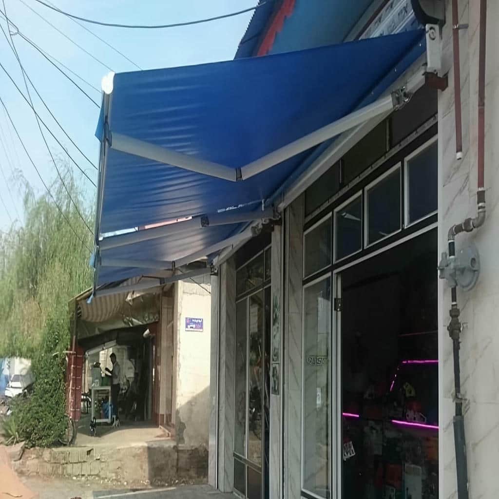 کارخانه سایبان برقی فلزی در مهرشهر کرج