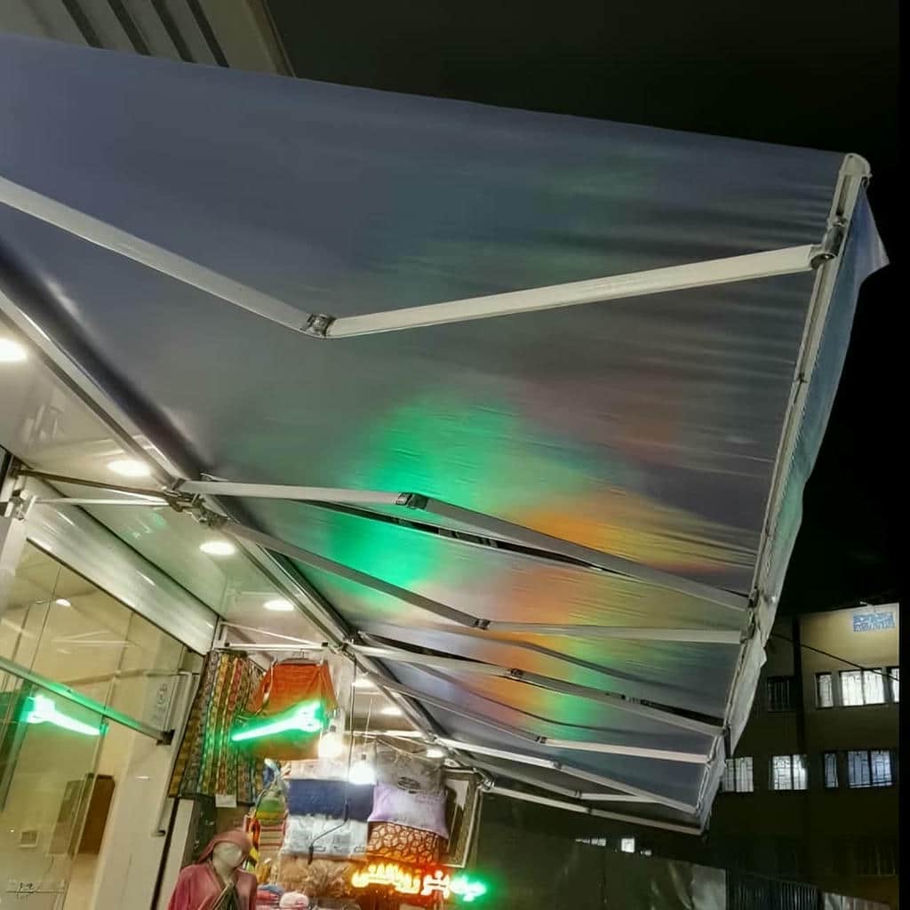 نصب سایبان برقی پارچه ضدآب در ملارد
