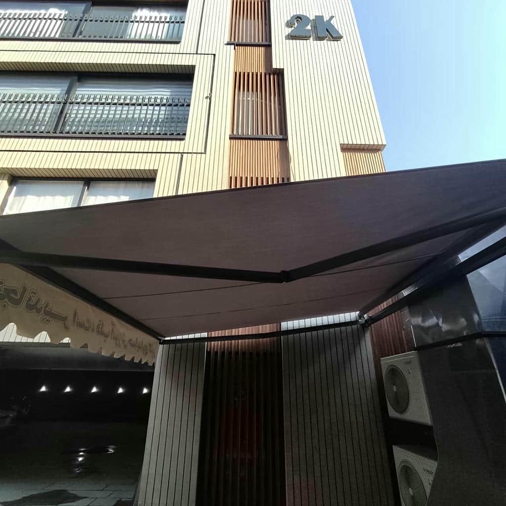 فروش سایبان برقی موتور دار در کردان