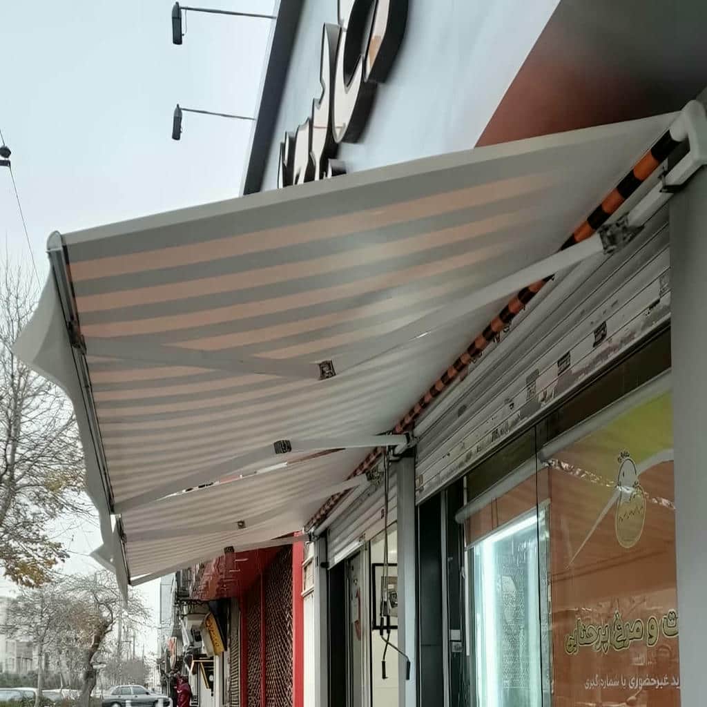 سایبان برقی در سمنان