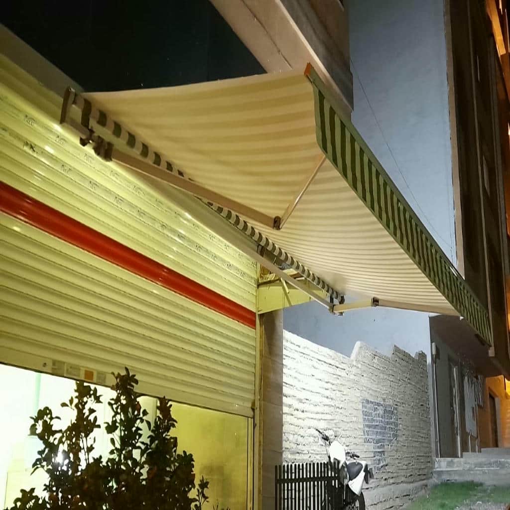 سایبان برقی در چابهار