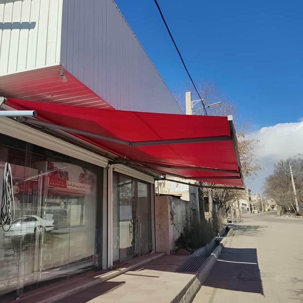 سایبان برقی در تبریز