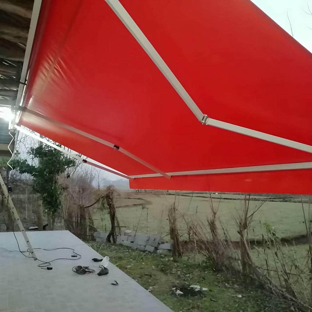 خرید سایبان برقی تراس در کردان