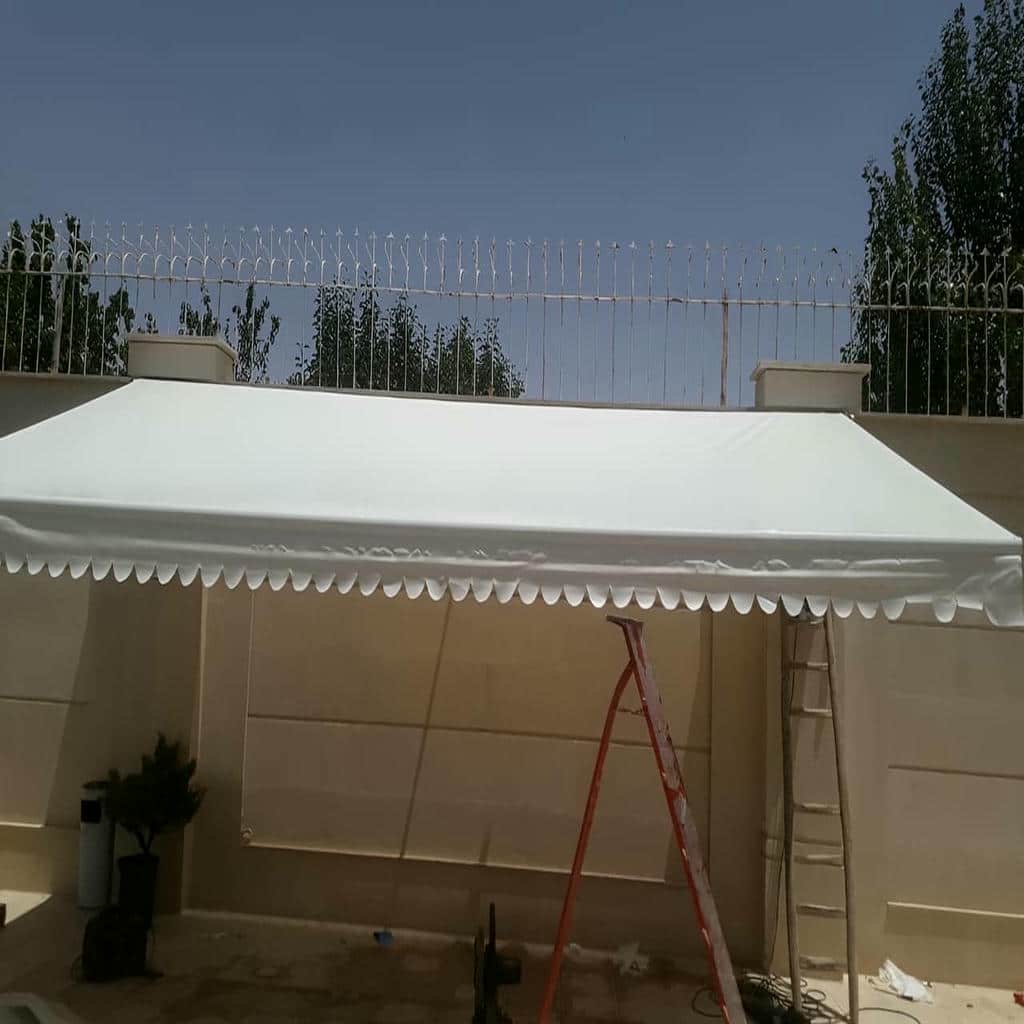 سایبان برقی در فردیس کرج