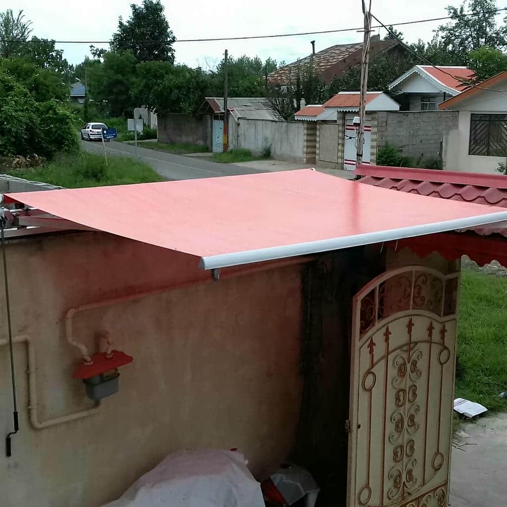نصب سایبان برقی پارچه ضدآب در اراک