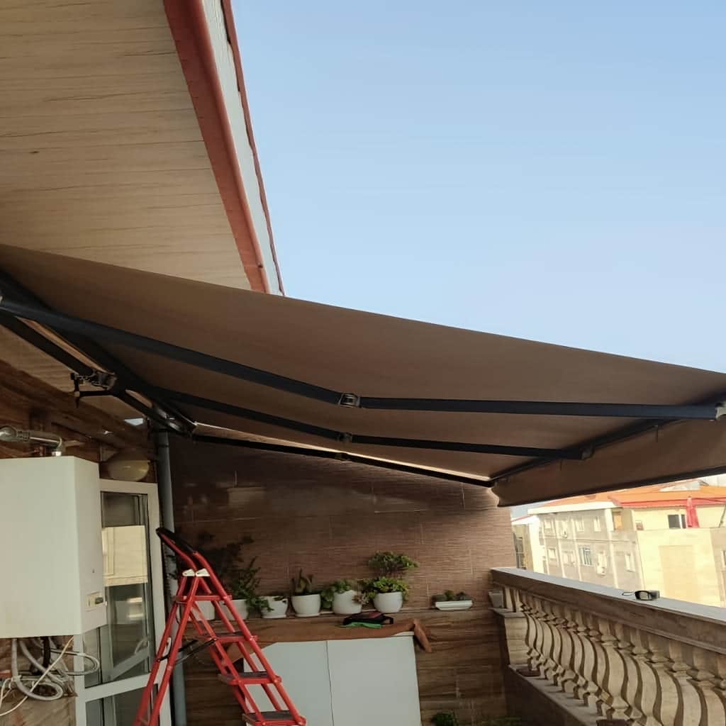 کارخانه سایبان برقی پوشش ضدزنگ در اهواز