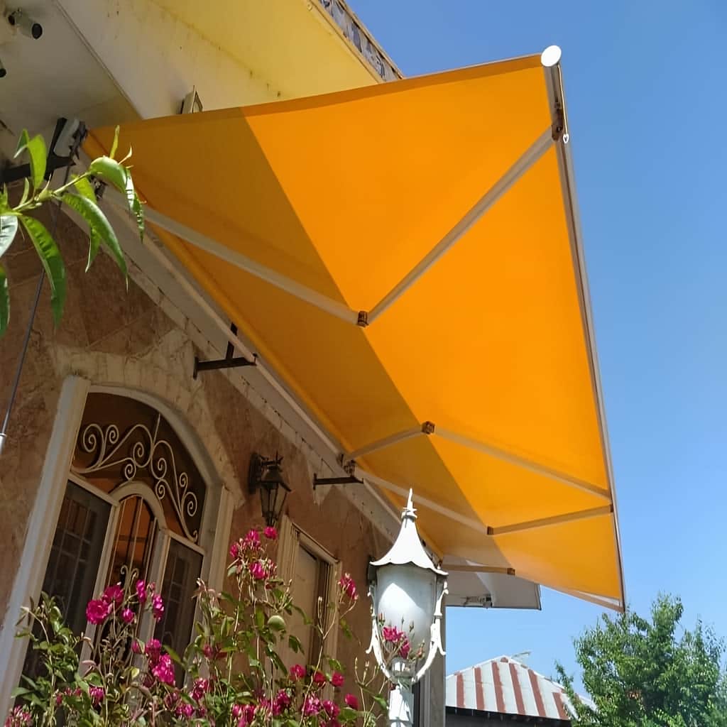 نصب سایبان برقی پارچه ضدآب در چابهار