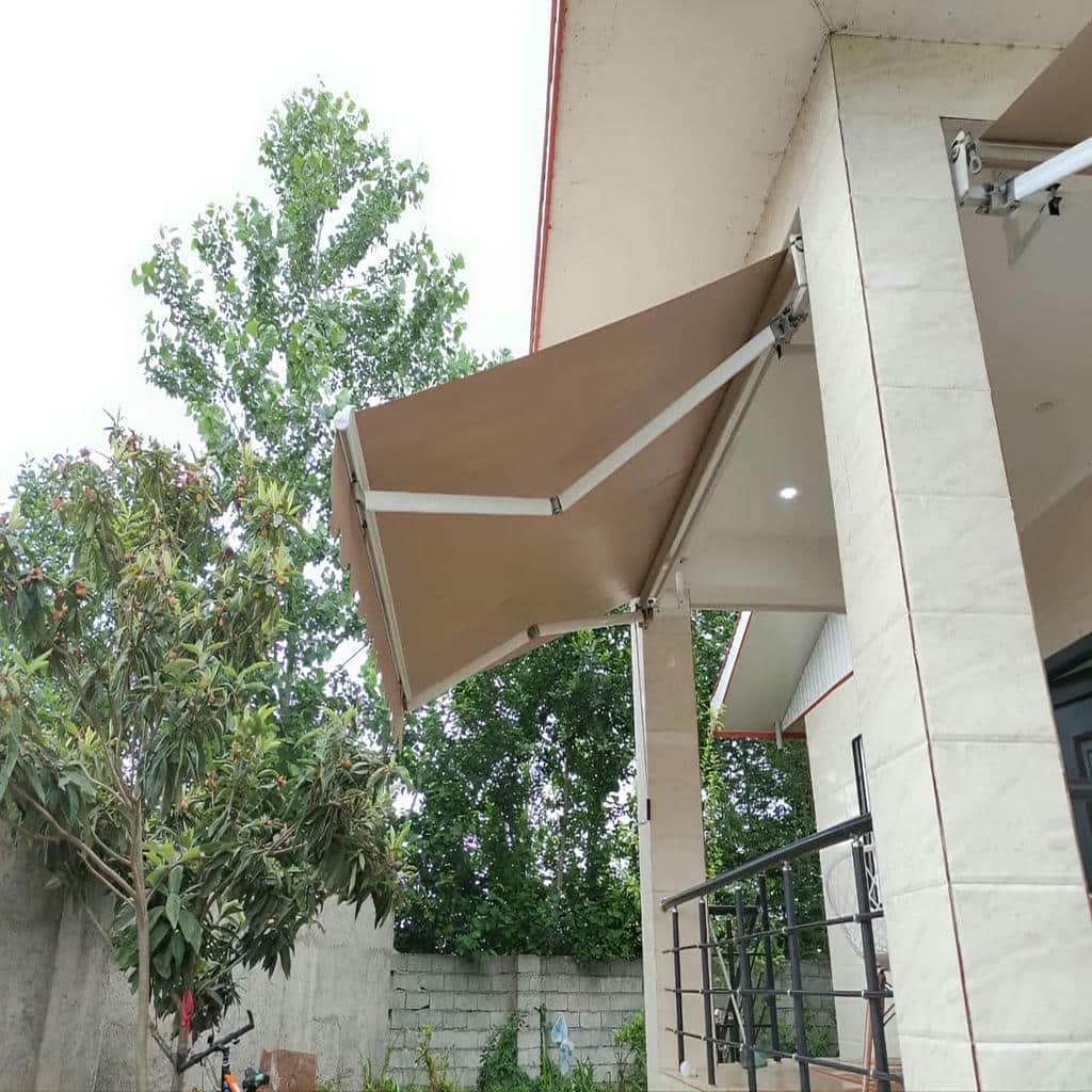 سایبان برقی در بندر بوشهر