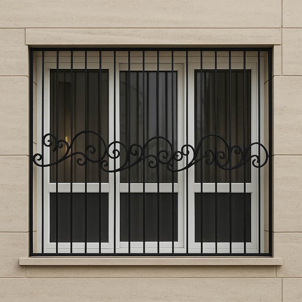 خرید حفاظ پنجره فلزی پروفیل استاندارد در اندیشه