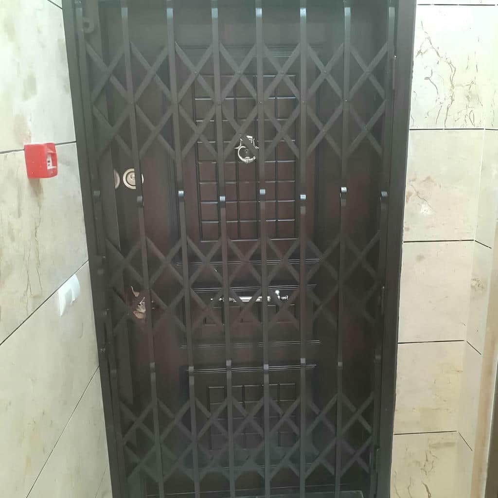 کارخانه درب آکاردئونی آهنی ضدزنگ در فیروزکوه