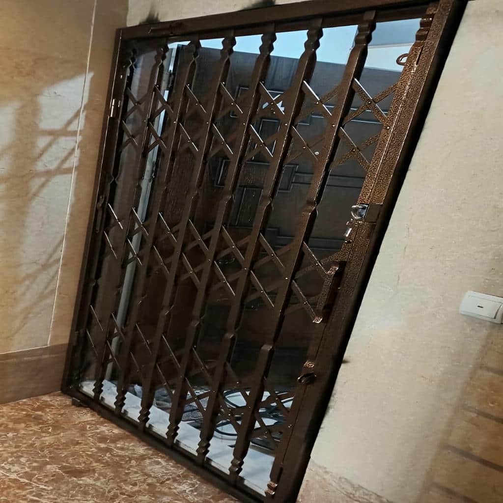 قیمت درب آکاردئونی آهنی تسمه دوبل در مریوان
