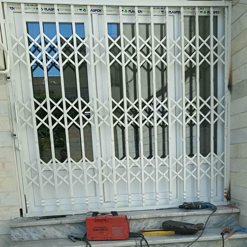 فروش درب آکاردئونی آهنی قفل کتابی مخفی در ملارد