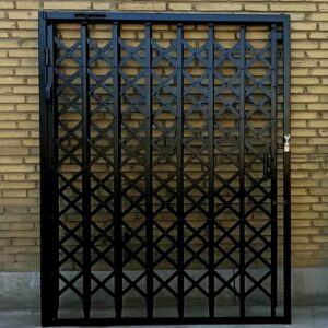 درب آکاردئونی آهنی در شهریار
