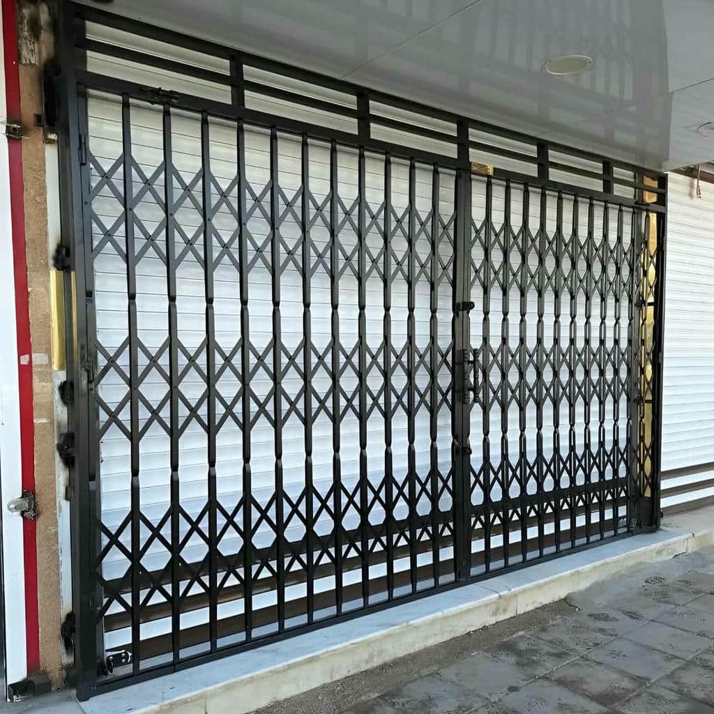 خرید درب آکاردئونی آهنی چندلوزی در فردیس کرج