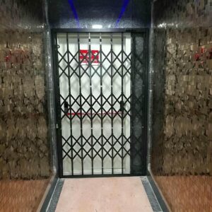 درب آکاردئونی آهنی در رشت