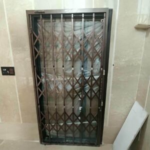 درب آکاردئونی آهنی در ملارد