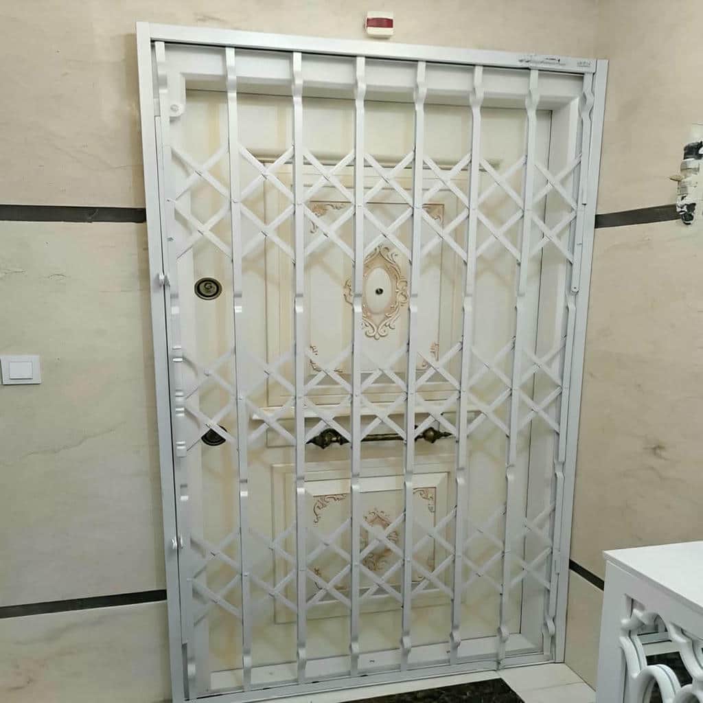 قیمت درب آکاردئونی آهنی تسمه دوبل در تبریز