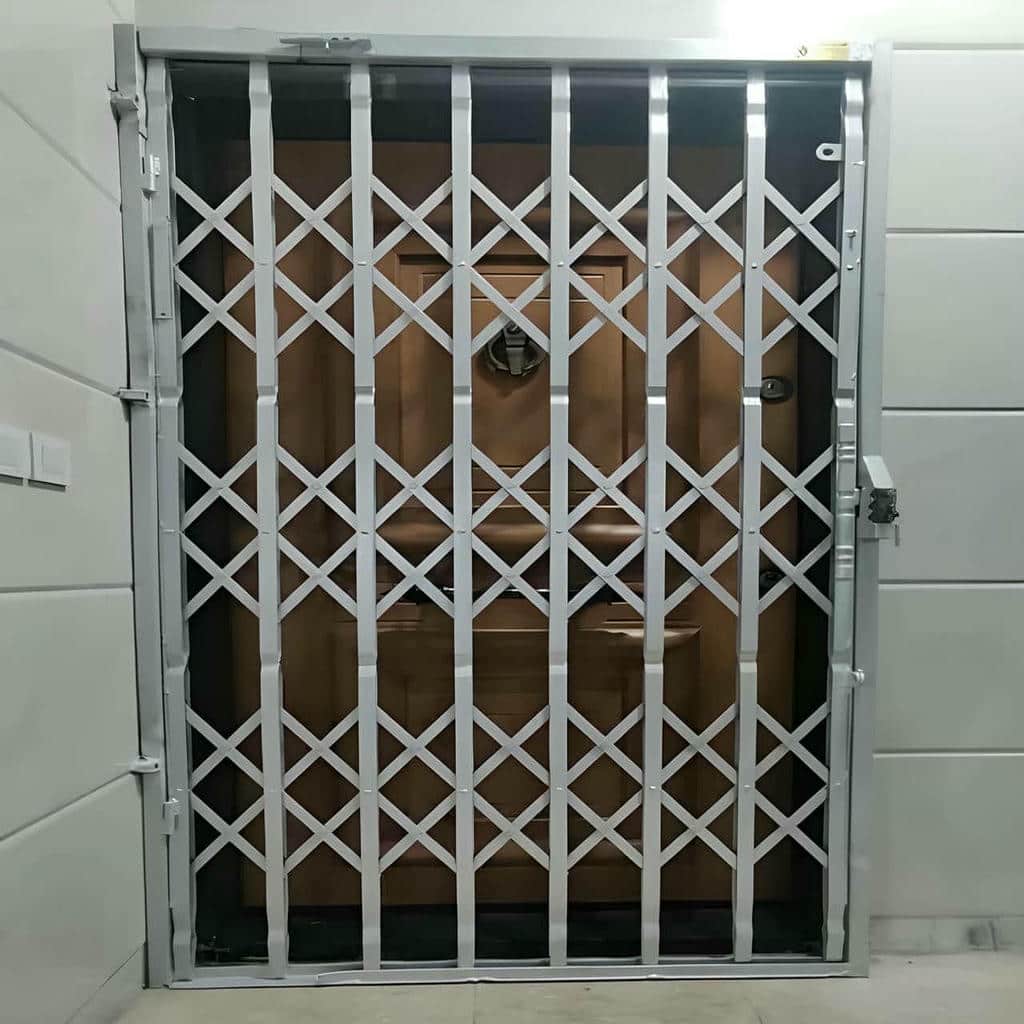 خرید درب آکاردئونی آهنی چندلوزی در بابل