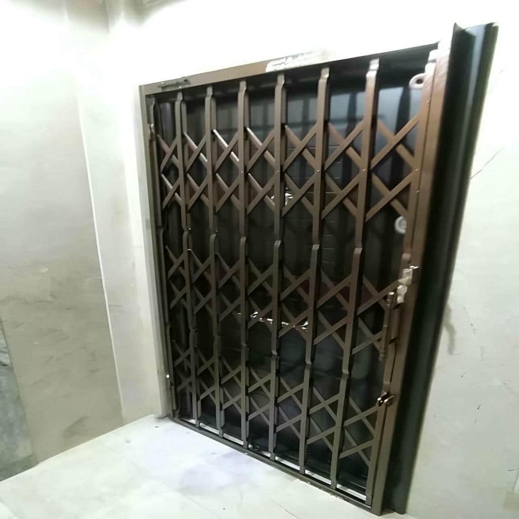قیمت درب آکاردئونی آهنی ساختار ریلی در محمودآباد