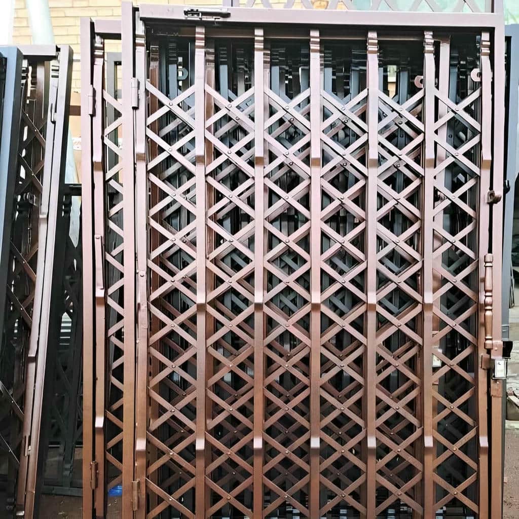قیمت درب آکاردئونی آهنی ساختار ریلی در چالوس