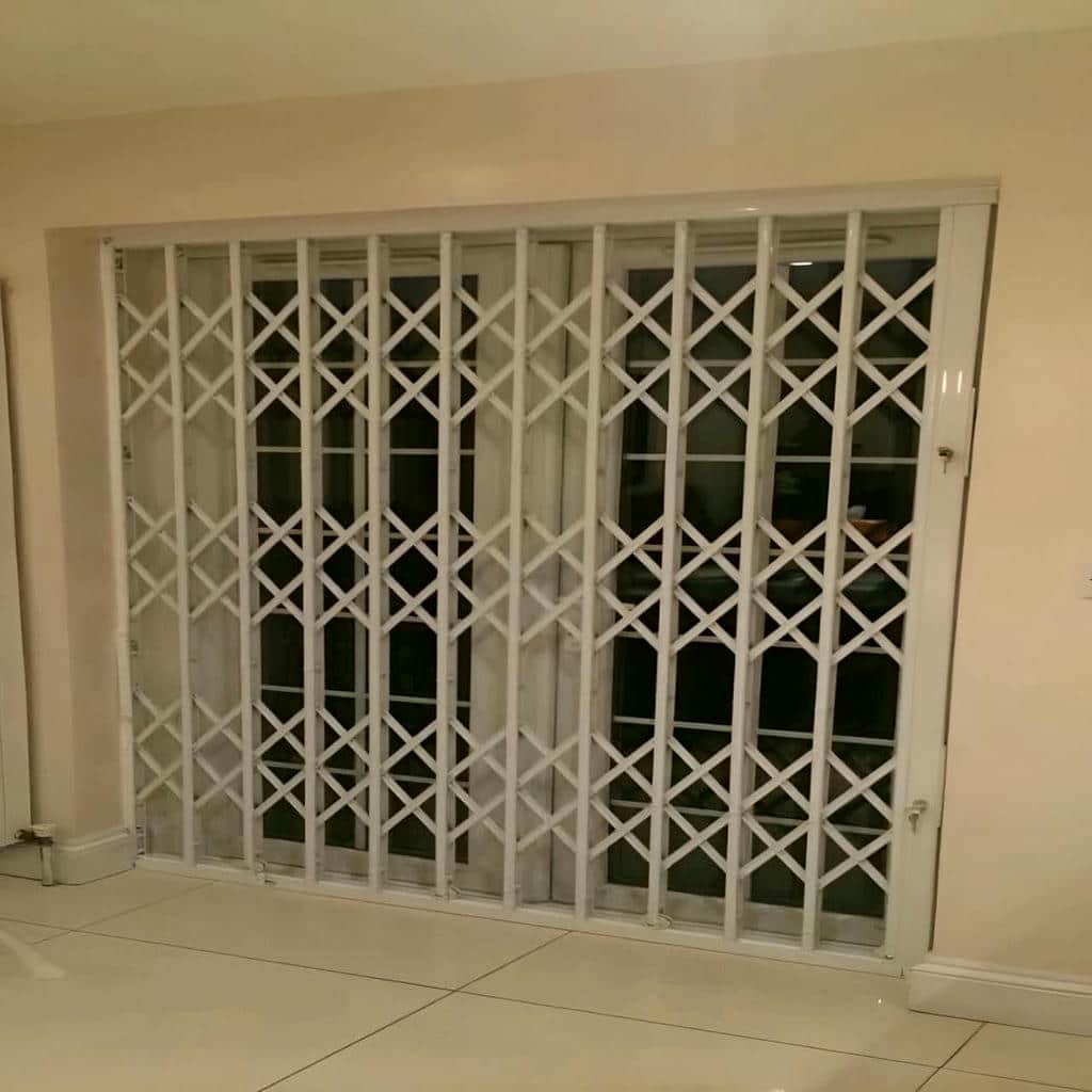 خرید درب آکاردئونی آهنی چندلوزی در تبریز