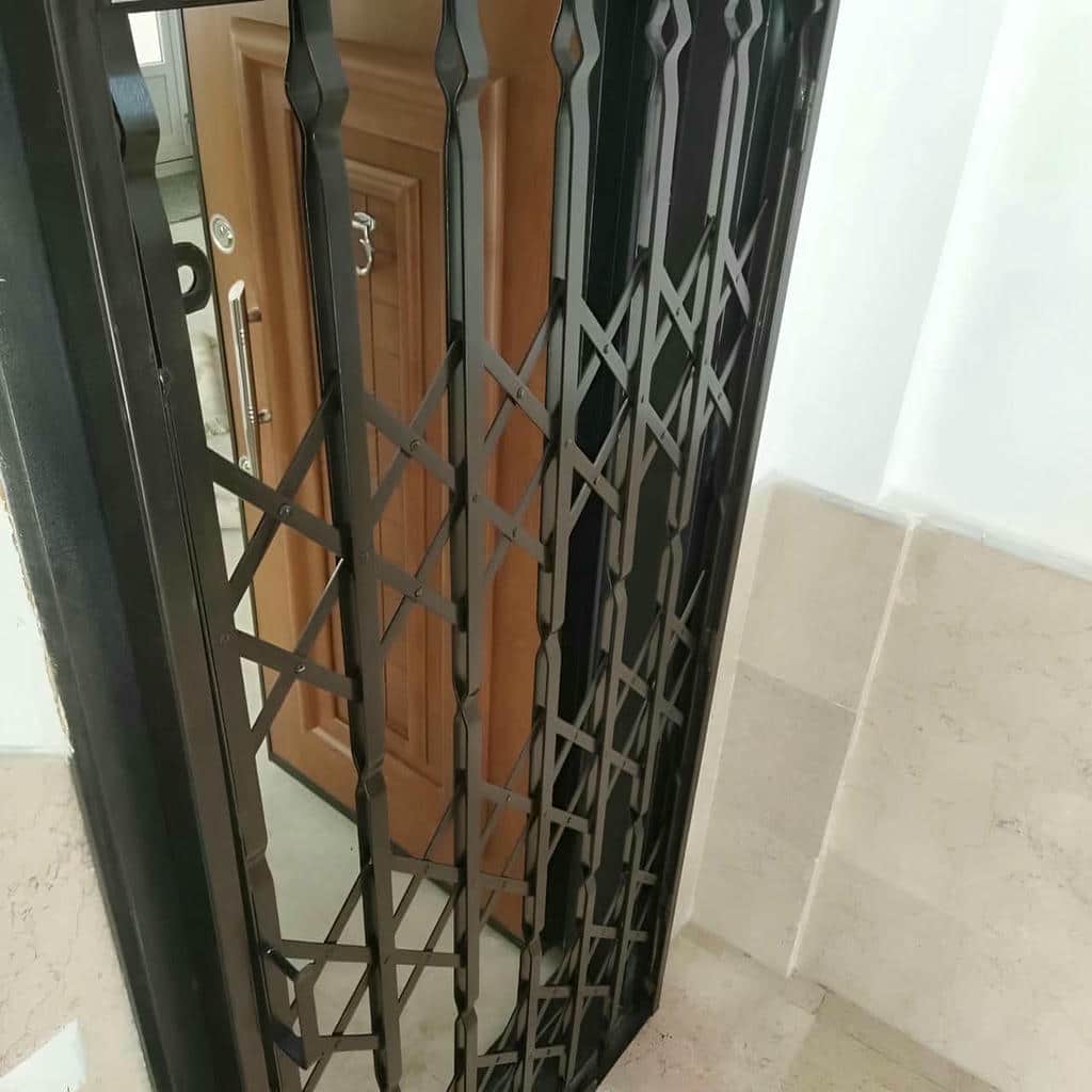فروش درب آکاردئونی آهنی قفل کتابی مخفی در رفسنجان