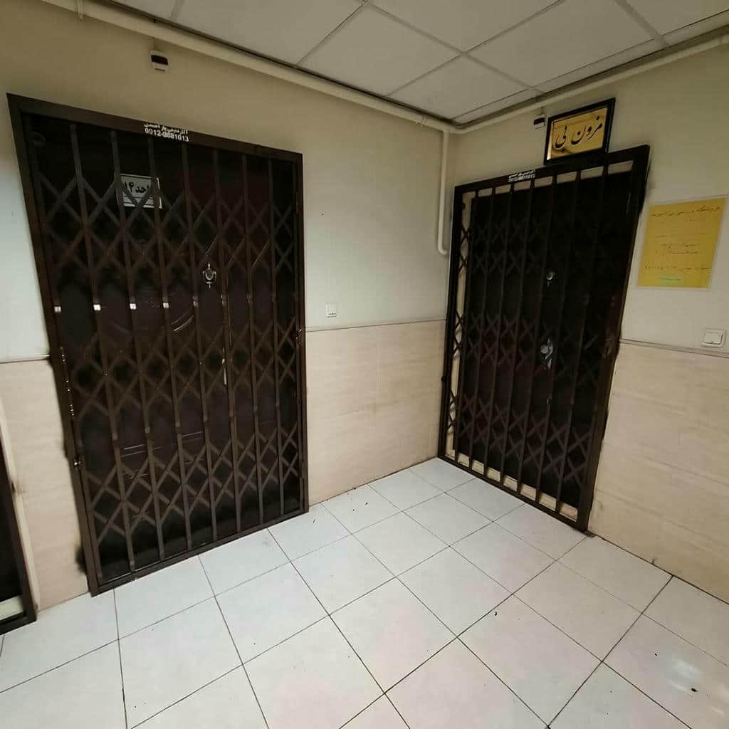 قیمت درب آکاردئونی آهنی تسمه دوبل در فردیس کرج