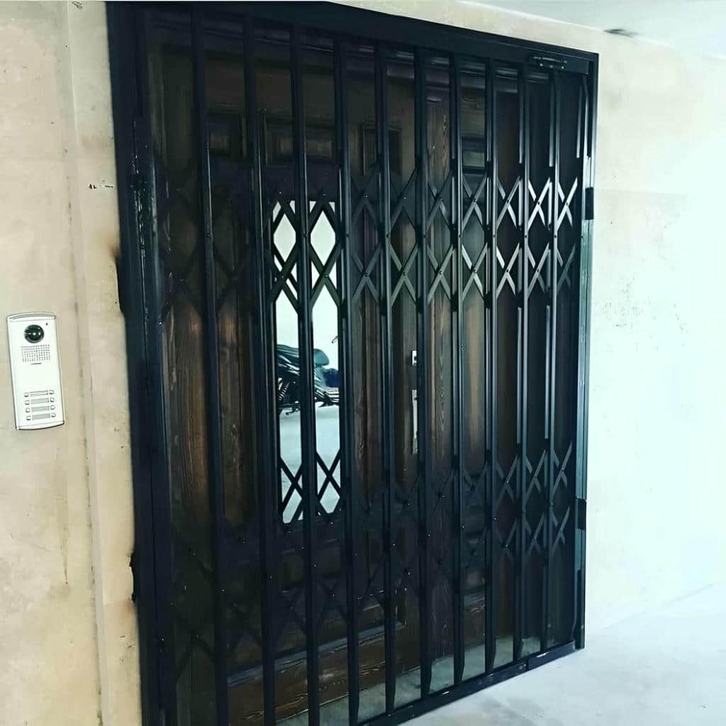 خرید درب آکاردئونی آهنی ساخت سفارشی در سبزوار