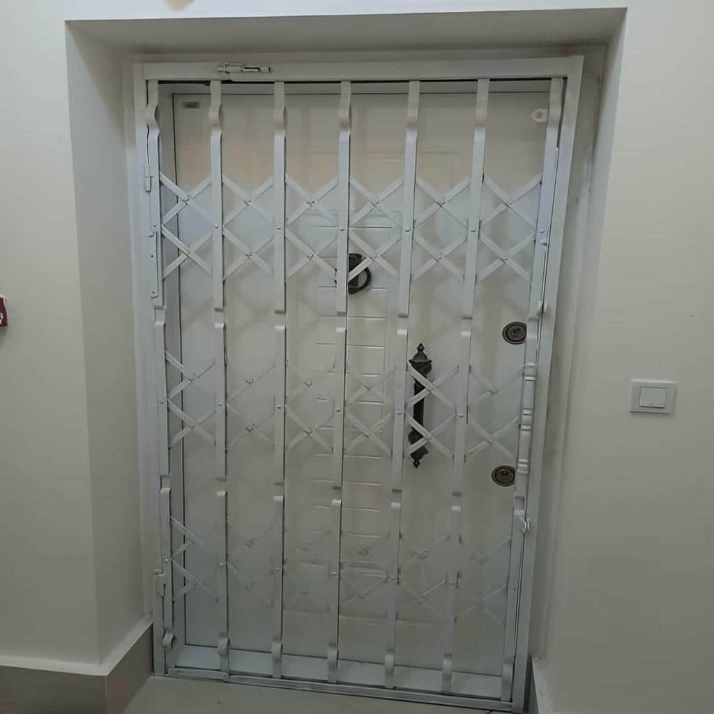 خرید درب آکاردئونی آهنی چندلوزی در آمل
