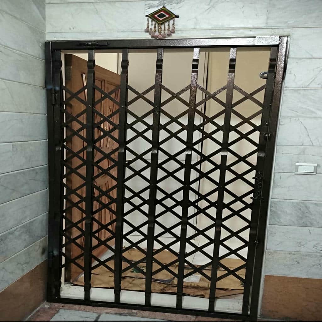 فروش درب آکاردئونی آهنی قفل کتابی مخفی در چابهار