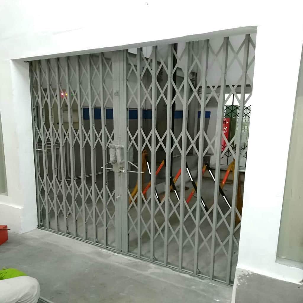 درب آکاردئونی آهنی در کرج